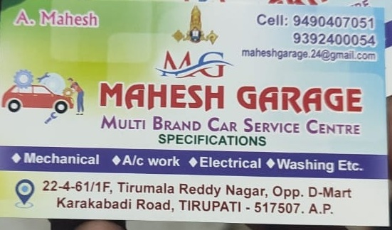 MAHESH GARAGE
